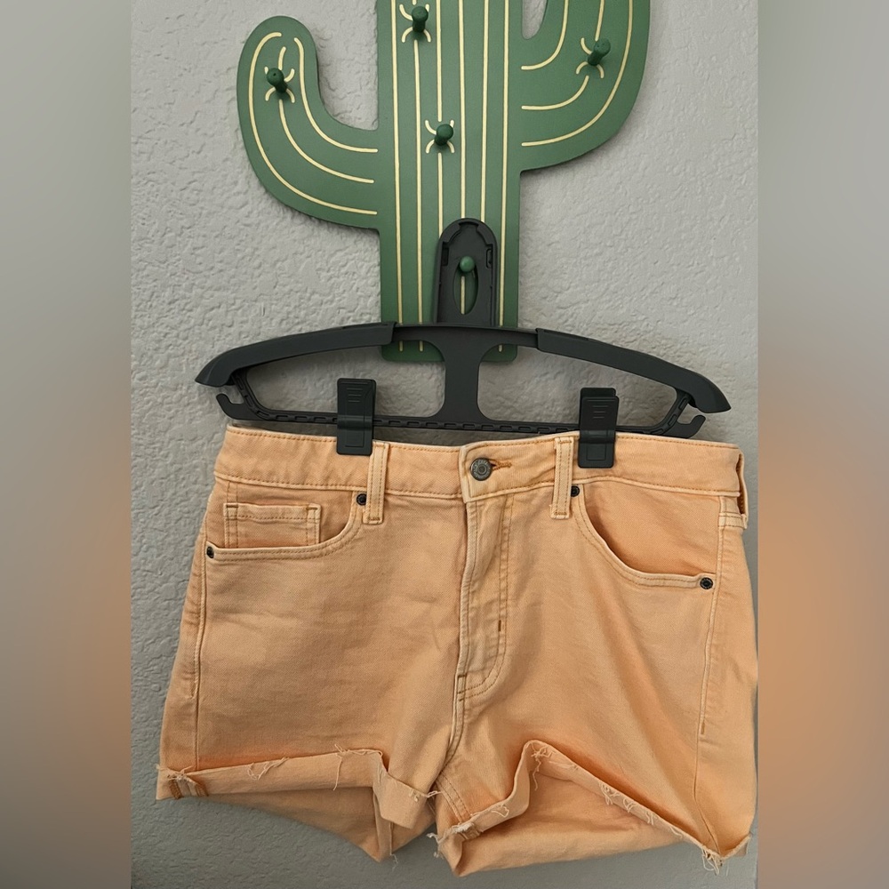 Orange/Peach High Rise OG Straight fit